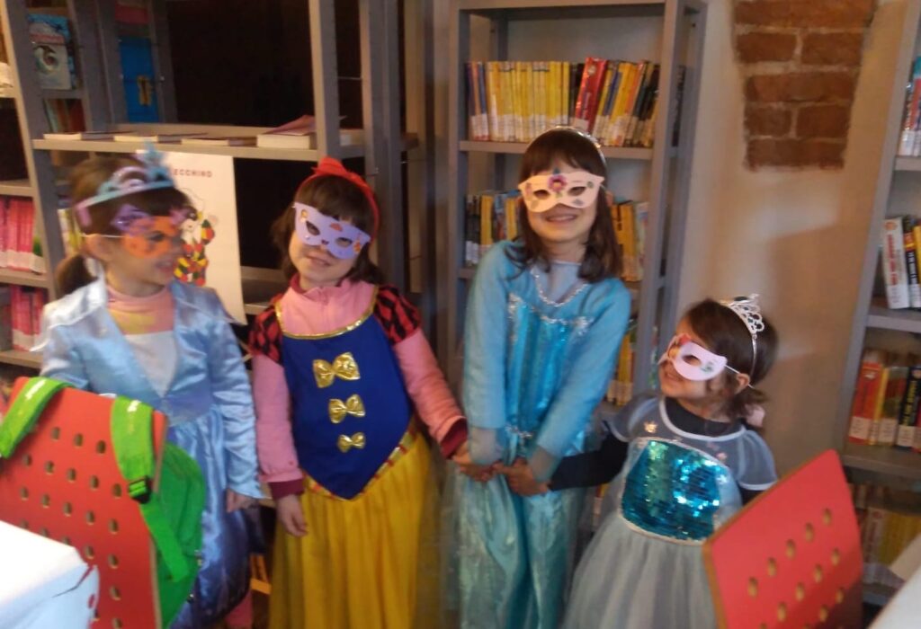 Carnevale in Biblioteche e Musei - Bimbi del Monferrato